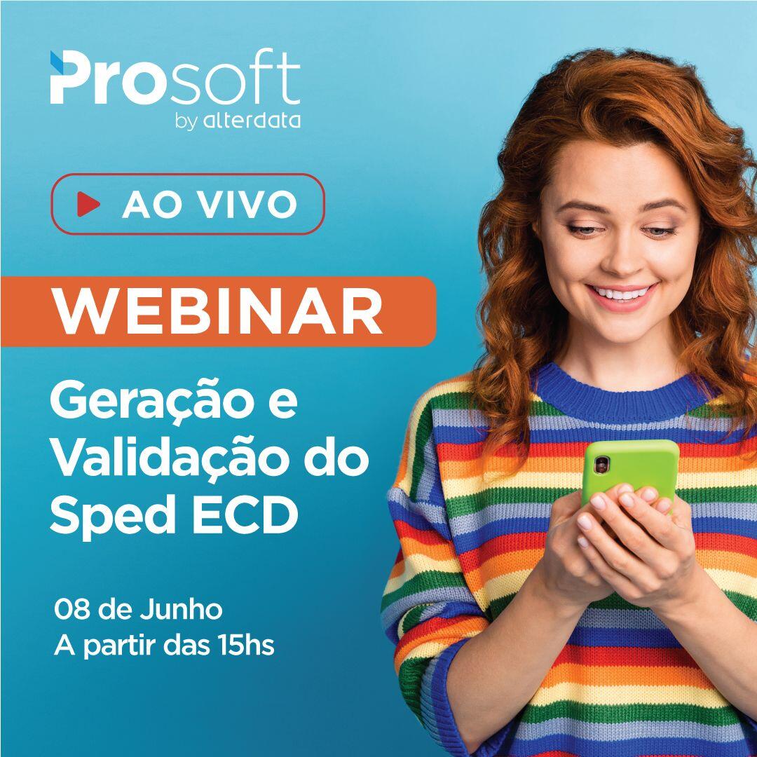 facebook Webinar Geração e Validação do Sped ECD